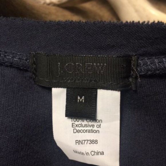 J CREW COLLECTION Navy Tissue Sequin Tank Top Sz M - Picture 4 of 5